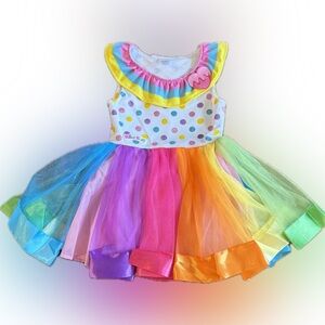 Colorful Rainbow Kids Costume